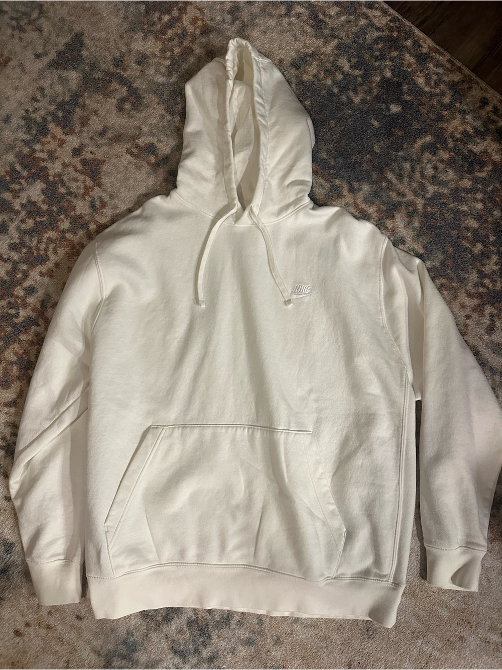 White Nike Hoodie